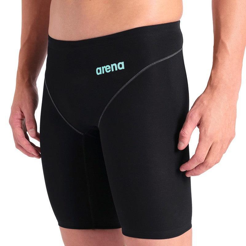 Arena Mens Impulso Jammer | Black-Swimwear-Arena-AUS 4-Black-Ashlee Grace Activewear & Swimwear Online