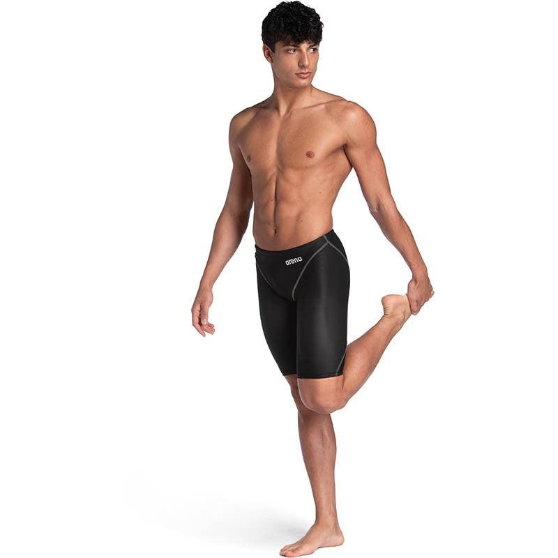 Arena Mens St Next Jammer | Black-Swimwear-Arena-4-Black-Ashlee Grace Activewear & Swimwear Online