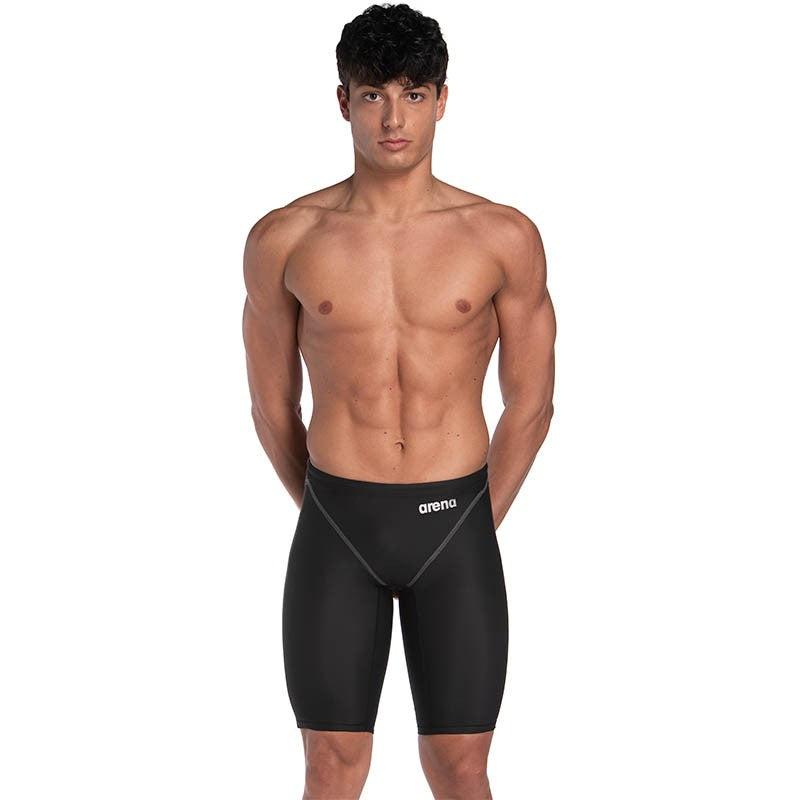 Arena Mens St Next Jammer | Black-Swimwear-Arena-4-Black-Ashlee Grace Activewear & Swimwear Online