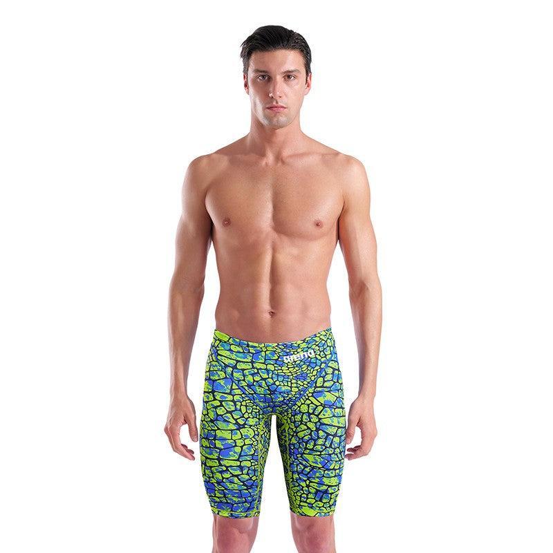 Arena Mens St Next Jammer | Snake Green-Swimwear-Arena-4-Snake Green-Ashlee Grace Activewear & Swimwear Online