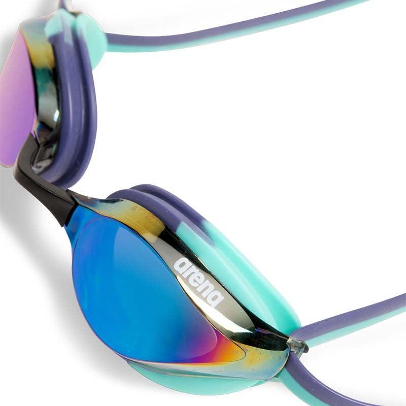 Arena Python Mirror Goggles | 124-Swim Goggles & Masks-Arena-Turquoise blue-Ashlee Grace Activewear & Swimwear Online
