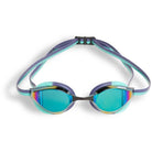 Arena Python Mirror Goggles | 124-Swim Goggles & Masks-Arena-Turquoise blue-Ashlee Grace Activewear & Swimwear Online