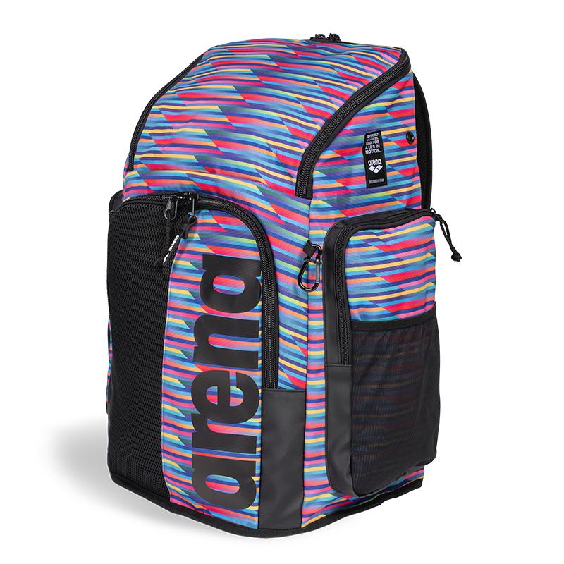 Arena Spiky III Backpack | Racing Stripes-Backpacks-Arena-Ashlee Grace Activewear & Swimwear Online