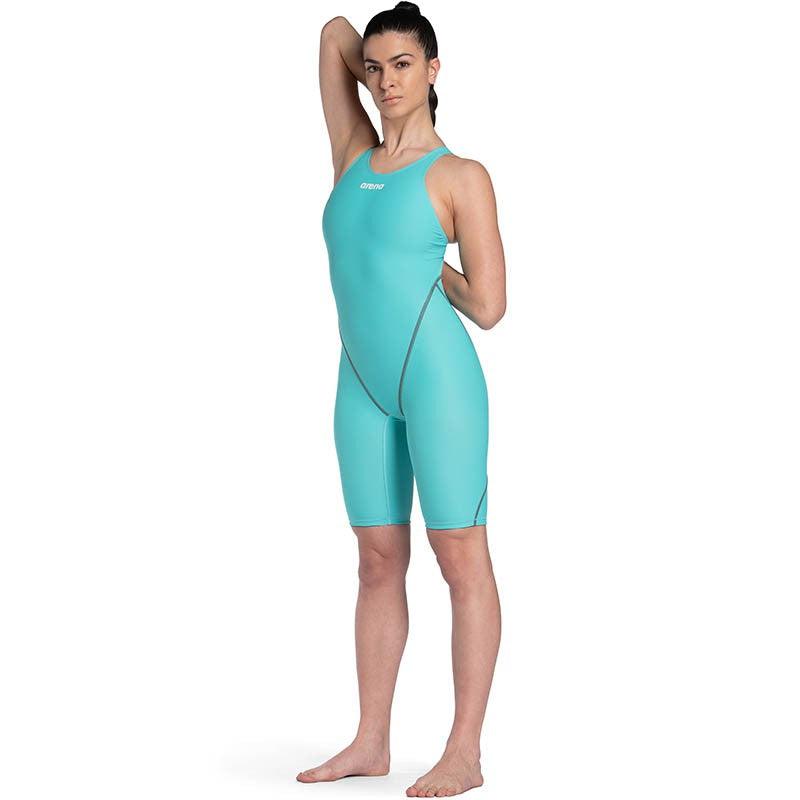 Arena Women's St Next Open Back | Aquamarine-Swimwear-Arena-28-Aquamarine-Ashlee Grace Activewear & Swimwear Online