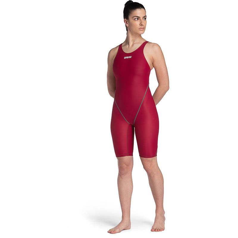 Arena Womens St Next Open Back | Deep Red-Swimwear-Arena-28-Deep Red-Ashlee Grace Activewear & Swimwear Online