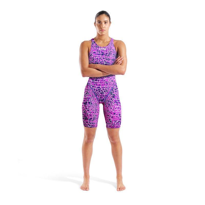 Arena Womens St Next Open Back | Snake Pink-Swimwear-Arena-28-Snake Pink-Ashlee Grace Activewear & Swimwear Online