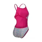 Arena Womens Starfish Lace Back | Freak Rose/White Multi-Swimwear-Arena-G12/32-Freak Rose/White Multi-Ashlee Grace Activewear & Swimwear Online