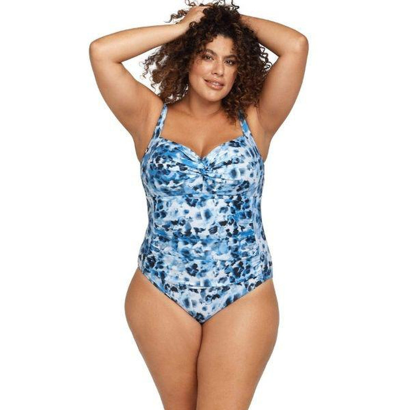 Artesands Natare Botticelli One Piece-Swimwear-Artesands-AU12/US8-Aqua-Ashlee Grace Activewear & Swimwear Online