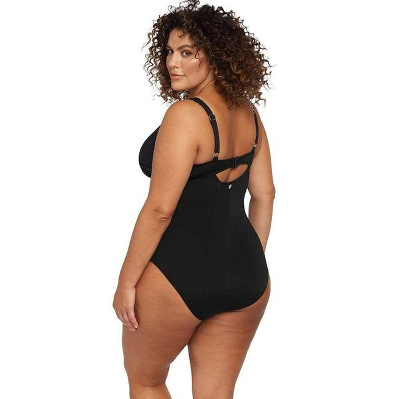 Artesands Natare Delacroix One Piece | Black-Swimwear-Artesands-M/AU12+/US8+-Ashlee Grace Activewear & Swimwear Online