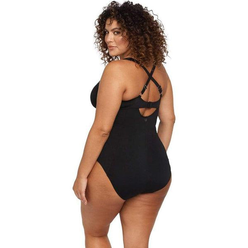 Artesands Natare Delacroix One Piece | Black-Swimwear-Artesands-M/AU12+/US8+-Ashlee Grace Activewear & Swimwear Online