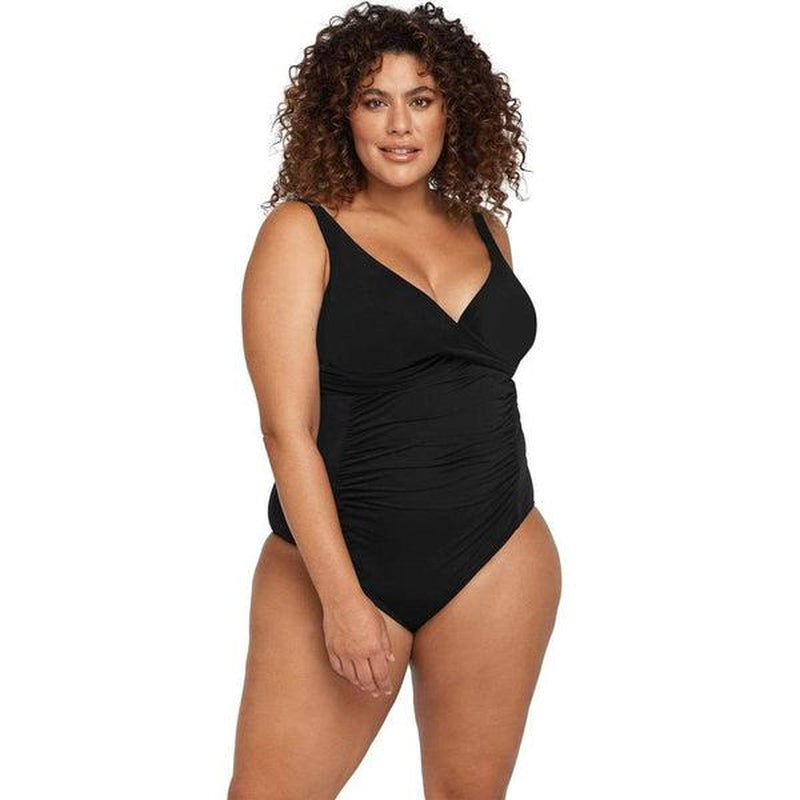 Artesands Natare Delacroix One Piece | Black-Swimwear-Artesands-M/AU12+/US8+-Ashlee Grace Activewear & Swimwear Online