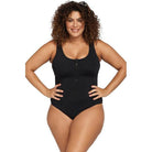 Artesands Natare Fuseli Zip One Piece | Black-Swimwear-Artesands-M/AU12+/US8+-Ashlee Grace Activewear & Swimwear Online