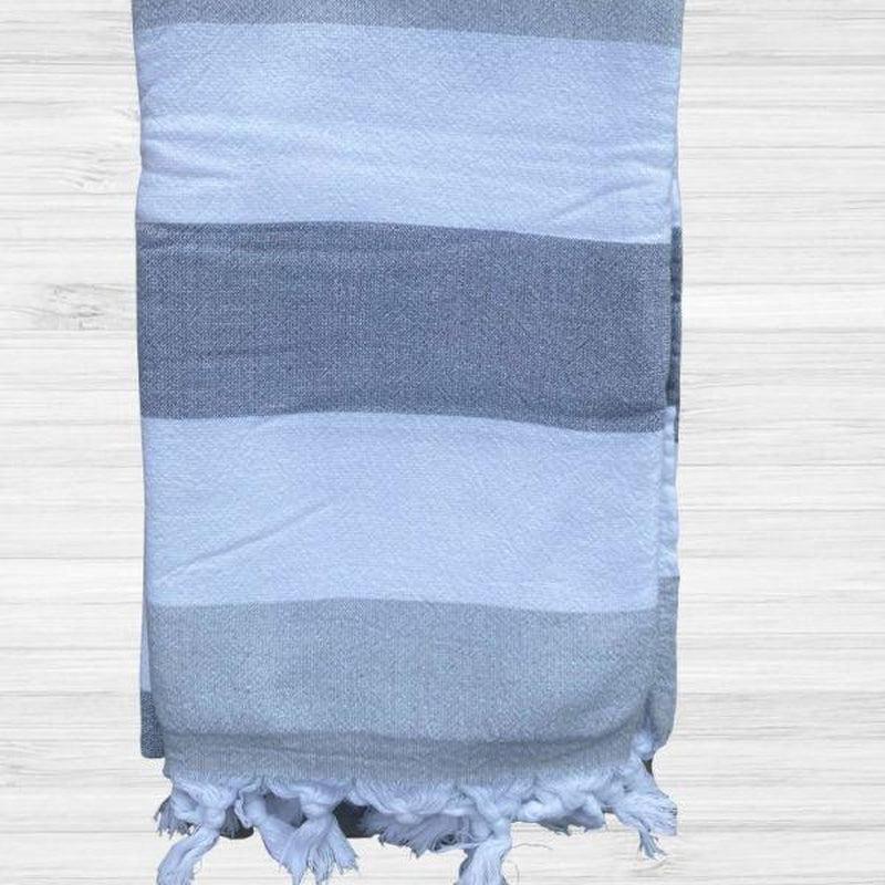 Back Beach Turkish Beach Towel-Towel-Back Beach Co-Grey+White-Ashlee Grace Activewear & Swimwear Online