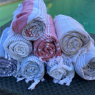 Back Beach Turkish Beach Towel-Towel-Back Beach Co-Blue+Beige+White-Ashlee Grace Activewear & Swimwear Online