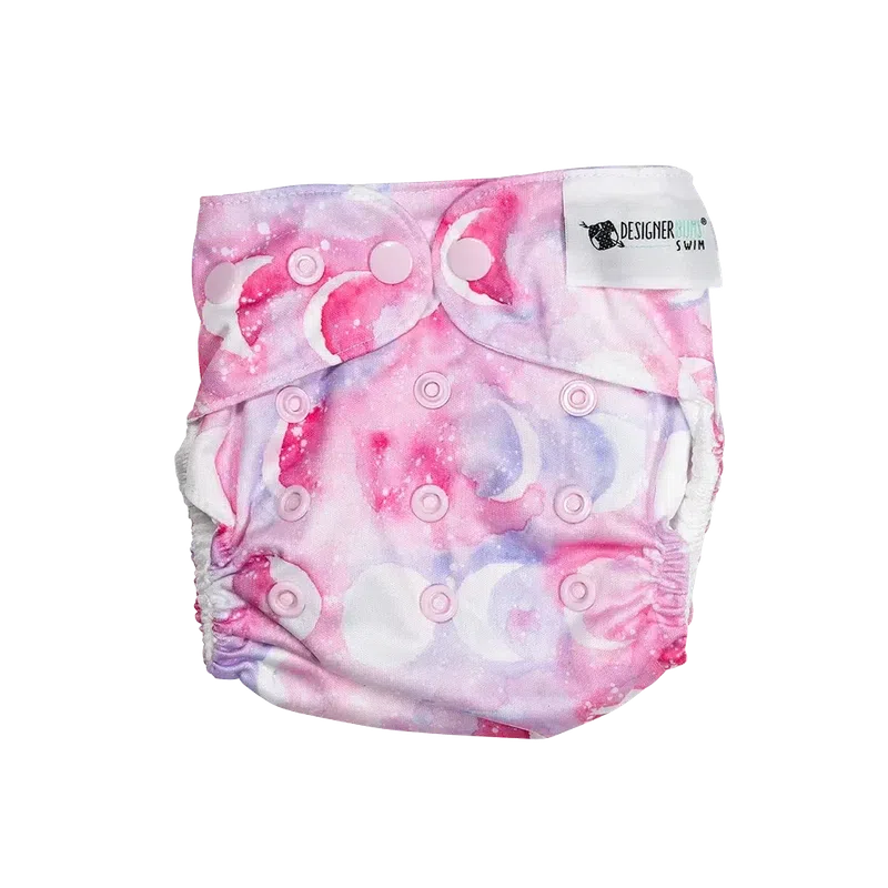 Designer Bums Lilac Moon Swim Nappy-Swim Nappies-Designer Bums-ONE SIZE-Lilac Moon-Ashlee Grace Activewear & Swimwear Online