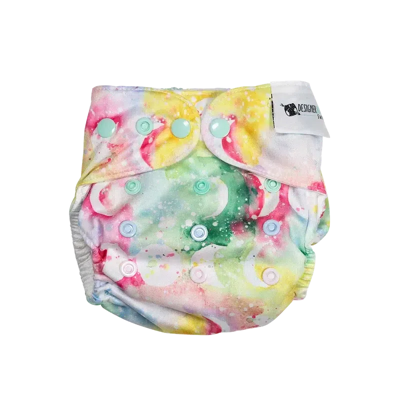 Designer Bums Pixie Moon Swim Nappy-Swim Nappies-Designer Bums-ONE SIZE-Pixie Moon-Ashlee Grace Activewear & Swimwear Online