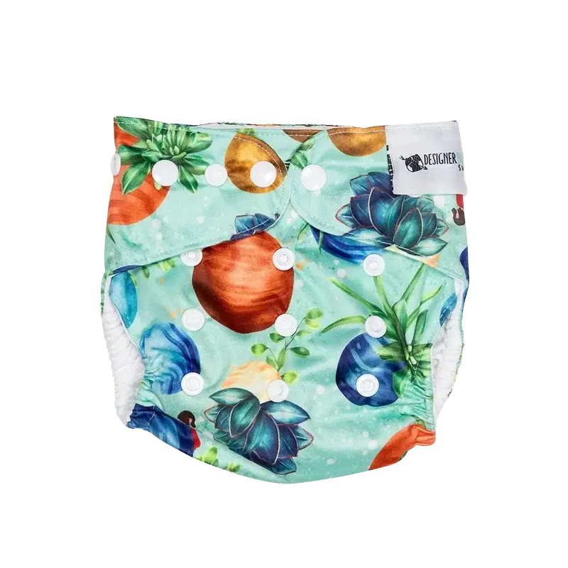 Designer Bums Planetarium Swim Nappy-Swim Nappies-Designer Bums-ONE SIZE-Planetarium-Ashlee Grace Activewear & Swimwear Online