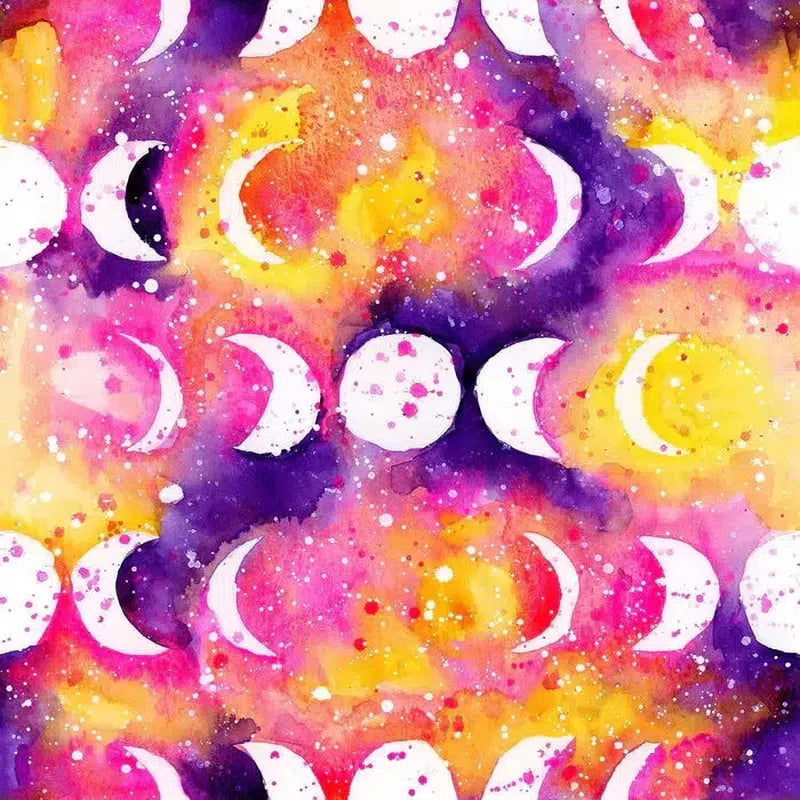 Designer Bums Sunset Moon Swim Nappy-Swim Nappies-Designer Bums-ONE SIZE-Sunset Moon-Ashlee Grace Activewear & Swimwear Online
