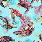 Designer Bums Turtle Reef Swim Nappy-Swim Nappies-Designer Bums-ONE SIZE-Turtle Reef-Ashlee Grace Activewear & Swimwear Online