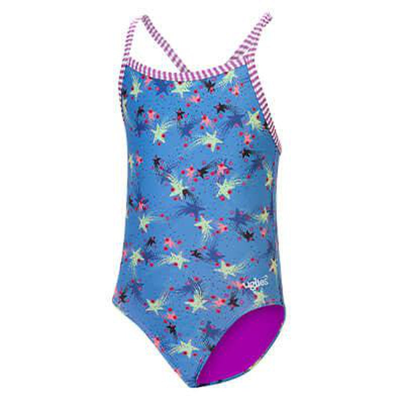 Uglies Girls Stargazer Criss-Cross Back One Piece Swimsuit – Dolfin Swimwear