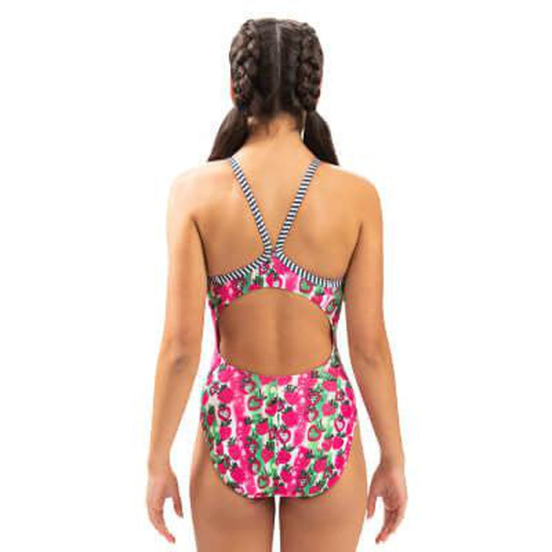 Dolfin Uglies Womens V2 Back One Piece Swimsuit | Very Berry-Swimwear-Dolfin Swimwear-US26 | AU4-Ashlee Grace Activewear & Swimwear Online