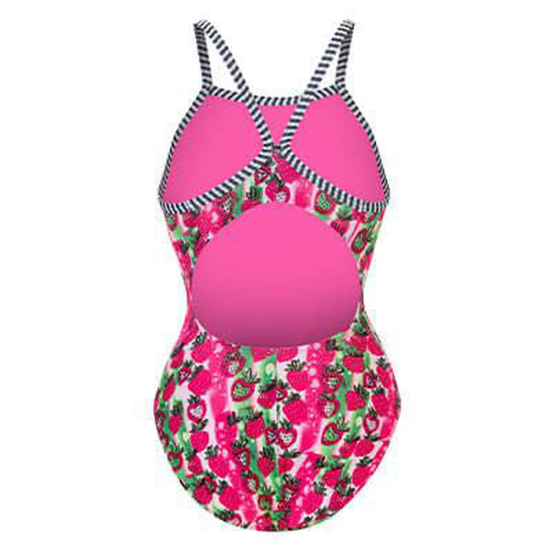 Dolfin Uglies Womens V2 Back One Piece Swimsuit | Very Berry-Swimwear-Dolfin Swimwear-US26 | AU4-Ashlee Grace Activewear & Swimwear Online