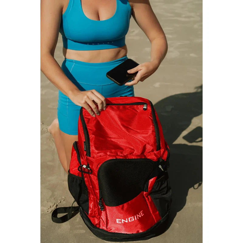 Engine Backpack Elite-Backpacks-Engine Swim-Black-Ashlee Grace Activewear & Swimwear Online