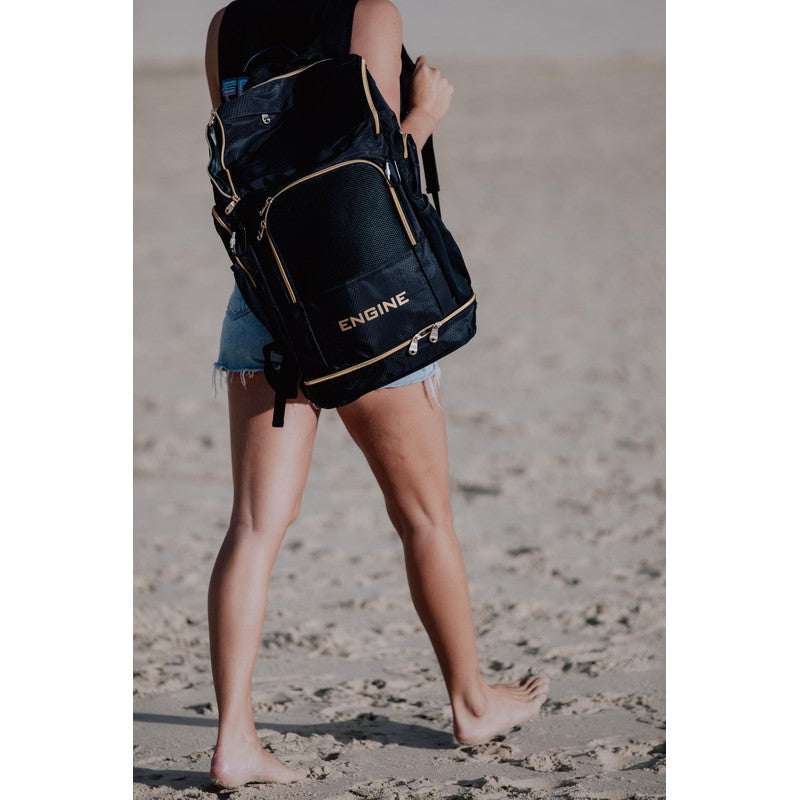 Engine Backpack Elite-Backpacks-Engine Swim-Black-Ashlee Grace Activewear & Swimwear Online