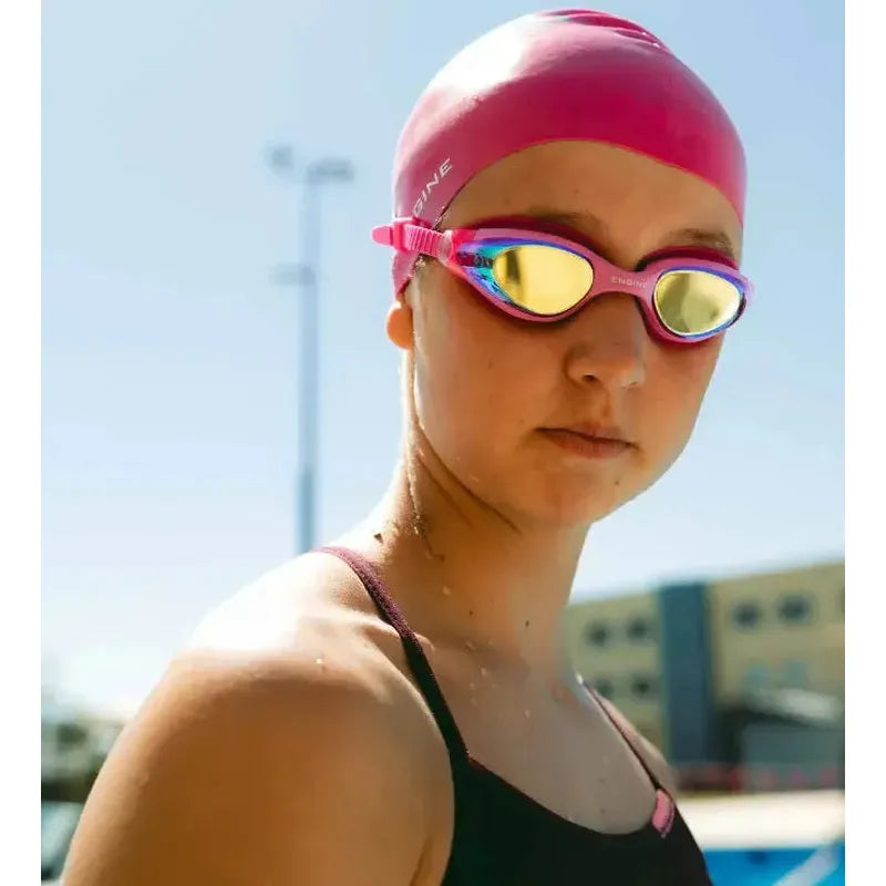 Engine Blaze Goggles-Swim Goggles & Masks-Engine Swim-ONE SIZE-Black-Ashlee Grace Activewear & Swimwear Online