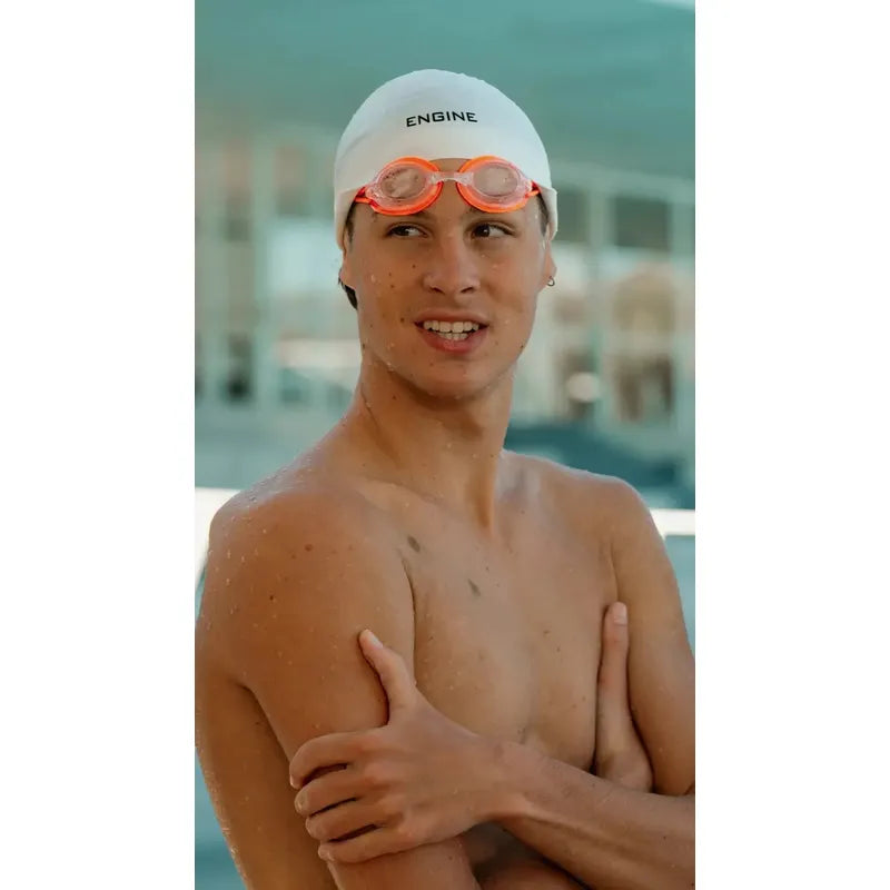 Engine Dome Cap - Zip Bag-Swim Caps-Engine Swim-ONE SIZE-Black-Ashlee Grace Activewear & Swimwear Online