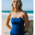Engine Kiki Contrast One Piece-Swimwear-Engine Swim-G10-Saltwater Blue-Ashlee Grace Activewear & Swimwear Online