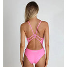 Engine Kiki Neon Logo One Piece-Swimwear-Engine Swim-G10-Cornflower Blue-Ashlee Grace Activewear & Swimwear Online
