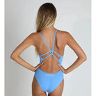 Engine Kiki Neon Logo One Piece-Swimwear-Engine Swim-G10-Cornflower Blue-Ashlee Grace Activewear & Swimwear Online