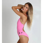 Engine Kiki Neon Logo One Piece-Swimwear-Engine Swim-G10-Cornflower Blue-Ashlee Grace Activewear & Swimwear Online