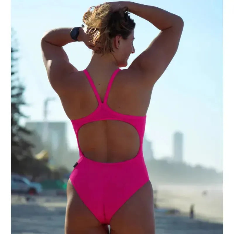 Engine Ladies Malibu Rise One Piece-Swimwear-Engine Swim-G8-Artic-Ashlee Grace Activewear & Swimwear Online