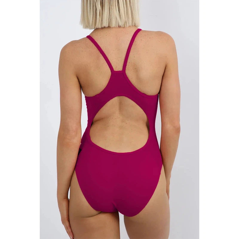 Engine Ladies Malibu Sportsback One Piece-Swimwear-Engine Swim-G8-Royal Blue-Ashlee Grace Activewear & Swimwear Online