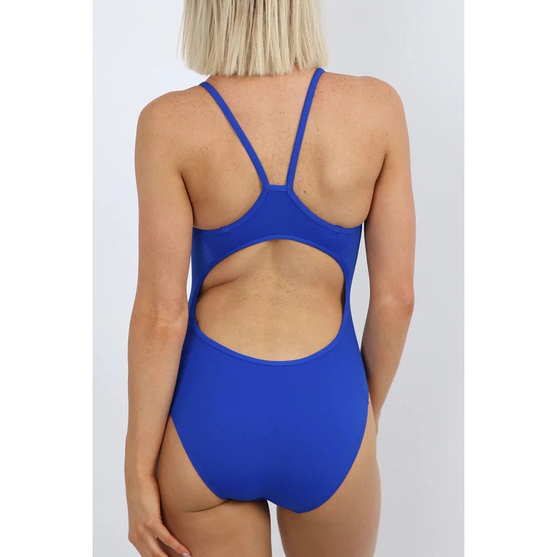 Engine Ladies Malibu Sportsback One Piece-Swimwear-Engine Swim-G8-Royal Blue-Ashlee Grace Activewear & Swimwear Online