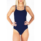 Engine Ladies Shredskin Racer One Piece-Swimwear-Engine Swim-3XS/G8-10-Navy-Ashlee Grace Activewear & Swimwear Online