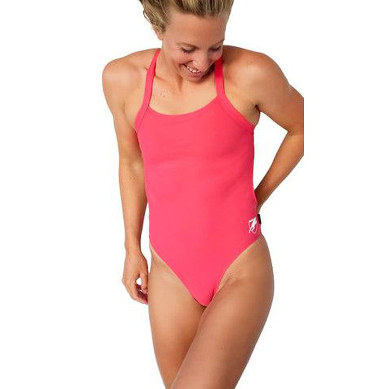 Engine Ladies Shredskin Racer One Piece-Swimwear-Engine Swim-3XS/G8-10-Ice Lolly-Ashlee Grace Activewear & Swimwear Online