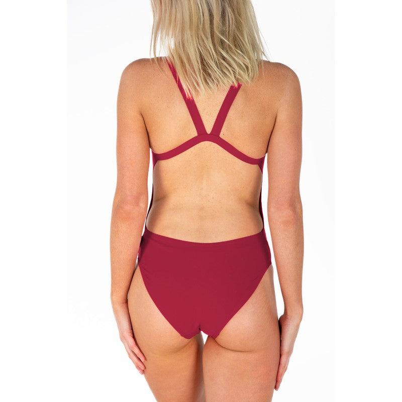 Engine Ladies Shredskin Racer One Piece-Swimwear-Engine Swim-3XS/G8-10-Ice Lolly-Ashlee Grace Activewear & Swimwear Online