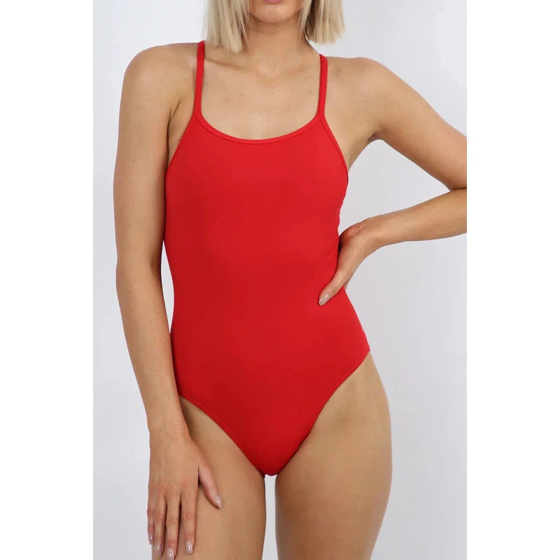 Engine Malibu Sportsback One Piece-Swimwear-Engine Swim-G8-Royal Blue-Ashlee Grace Activewear & Swimwear Online