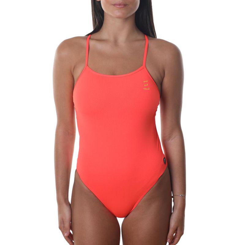 Engine Santorini Bold Logo One Piece-Swimwear-Engine Swim-G10-Neon Red-Ashlee Grace Activewear & Swimwear Online