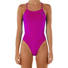 Engine Santorini Bold Logo One Piece-Swimwear-Engine Swim-G10-Magenta-Ashlee Grace Activewear & Swimwear Online