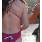 Engine Santorini Bold Logo One Piece - NEW COLOURS-Swimwear-Engine Swim-G10-Wonderland Pink-Ashlee Grace Activewear & Swimwear Online