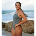 Engine Santorini Bold Logo One Piece - NEW COLOURS-Swimwear-Engine Swim-G10-Wonderland Pink-Ashlee Grace Activewear & Swimwear Online