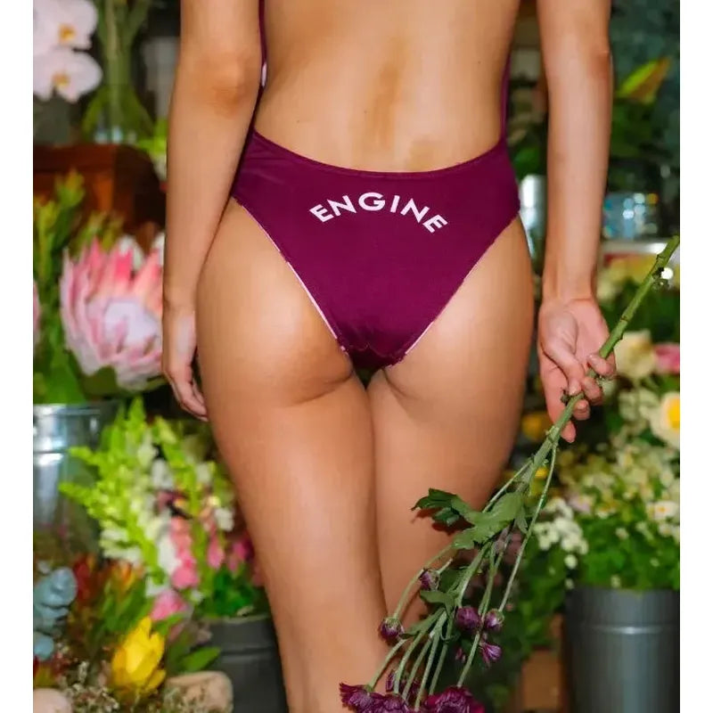 Engine Santorini Flip It Bloom One Piece-Swimwear-Engine Swim-G10-Magenta-Ashlee Grace Activewear & Swimwear Online