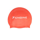 Engine Silicone Swim Cap - Engine Logo-Swim Caps-Engine Swim-ONE SIZE-Coral-Ashlee Grace Activewear & Swimwear Online