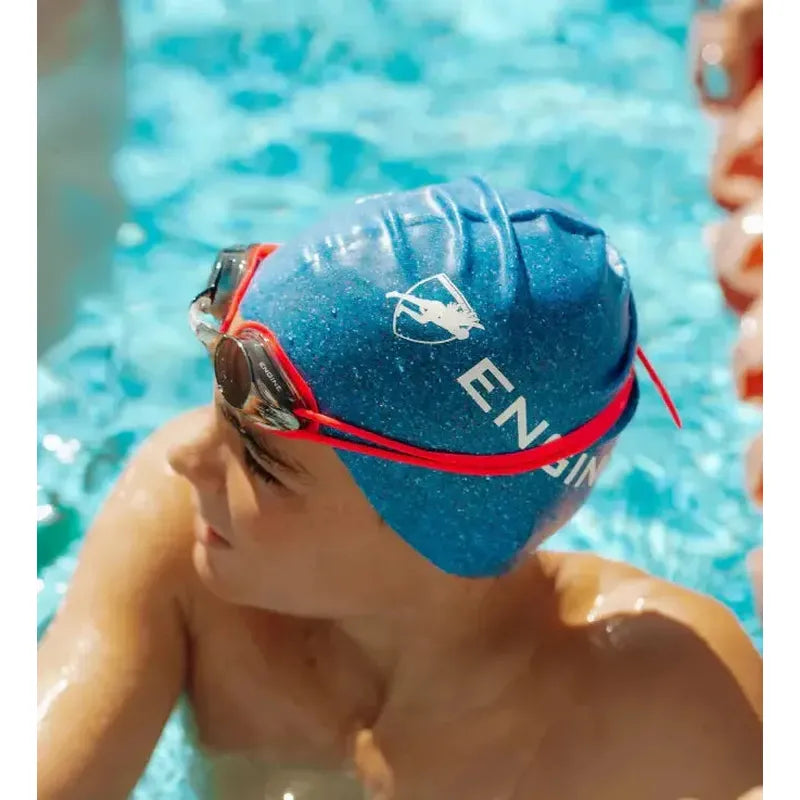 Engine Silicone Swim Cap - Galaxy-Swim Caps-Engine Swim-ONE SIZE-Black-Ashlee Grace Activewear & Swimwear Online