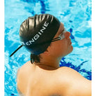 Engine Silicone Swim Cap - Galaxy-Swim Caps-Engine Swim-ONE SIZE-Black-Ashlee Grace Activewear & Swimwear Online