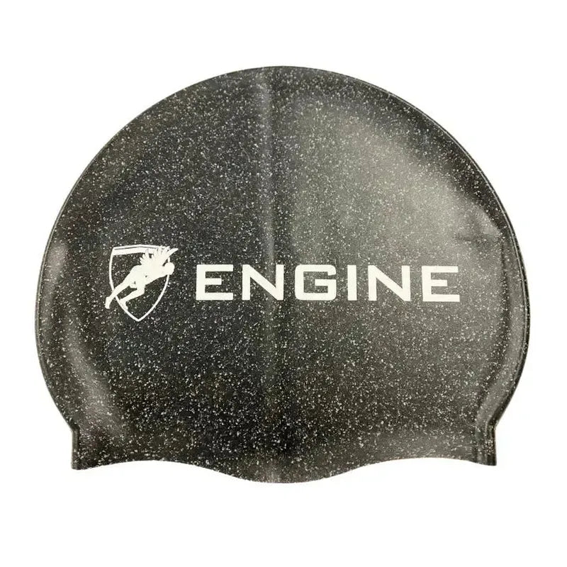 Engine Silicone Swim Cap - Galaxy-Swim Caps-Engine Swim-ONE SIZE-Black-Ashlee Grace Activewear & Swimwear Online